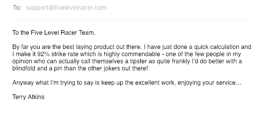 Five Level Racer testimonial desktop 5